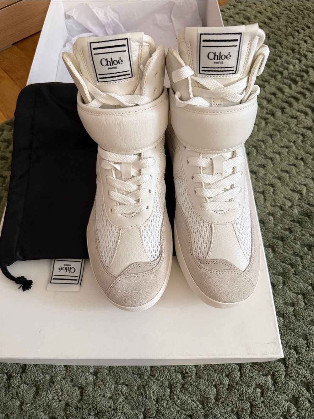 Chloe high top sneakers